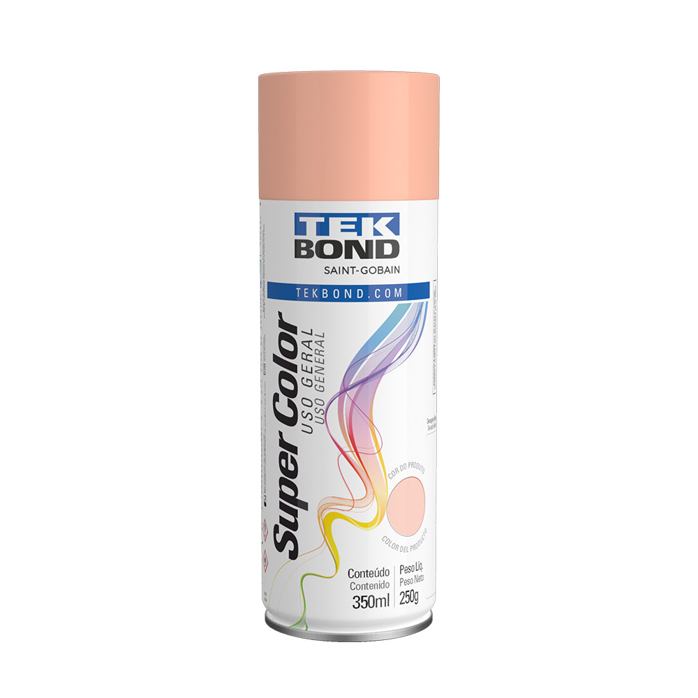 Tinta Spray Super Color Uso Geral 350ml Tekbond
