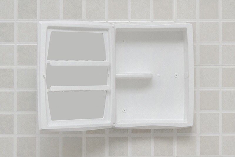 Armário Banheiro Plástico Sobrepor 30x37x11cm A52 Astra